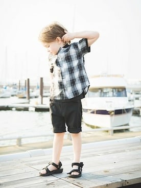 「アイテム（タンクトップ）」を使った、BRANSHESさん（キッズ・111cm）の春コーディネート