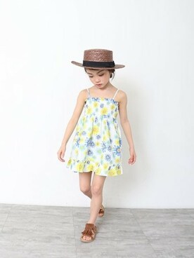BRANSHESさん（キッズ・114cm）の夏コーディネート