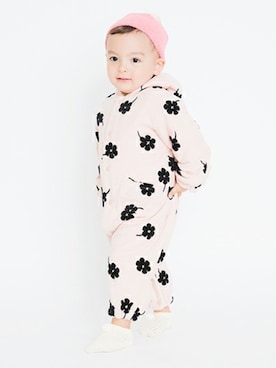 「アイテム（その他ベビー用品）」を使った、BRANSHESさん（キッズ・82cm）の秋コーディネート