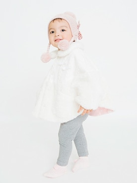 「アイテム（ママ＆ベビー）」を使った、BRANSHESさん（キッズ・82cm）の秋コーディネート