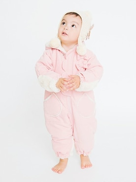 「アイテム（その他ベビー用品）」を使った、BRANSHESさん（キッズ・82cm）の秋コーディネート