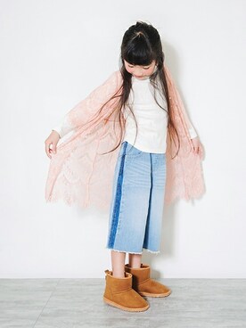 「アイテム（その他トップス）」を使った、BRANSHESさん（キッズ・117cm）の秋コーディネート