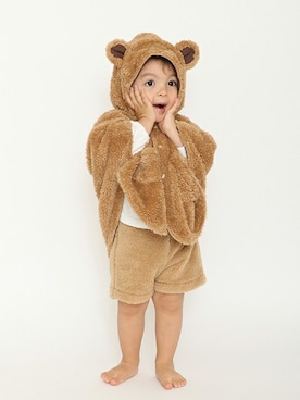 「アイテム（ママ＆ベビー）」を使った、BRANSHESさん（キッズ・82cm）の夏コーディネート