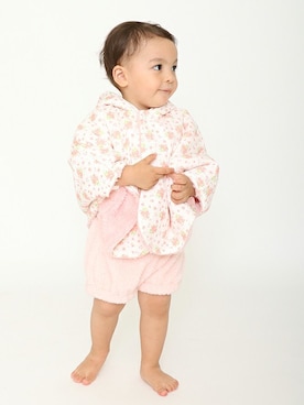 「アイテム（その他ベビー用品）」を使った、BRANSHESさん（キッズ・82cm）の夏コーディネート