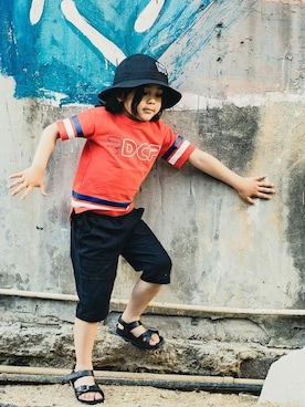 BRANSHESさん（キッズ・108cm）の春コーディネート