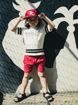 「アイテム（サンダル）」を使った、BRANSHESさん（キッズ・108cm）の春コーディネート