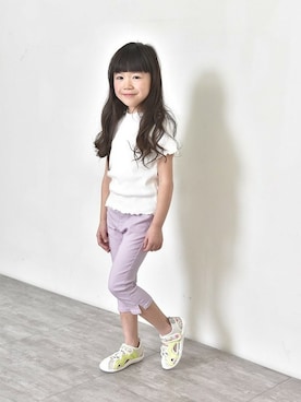 「アイテム（サンダル）」を使った、BRANSHESさん（キッズ・109cm）の春コーディネート