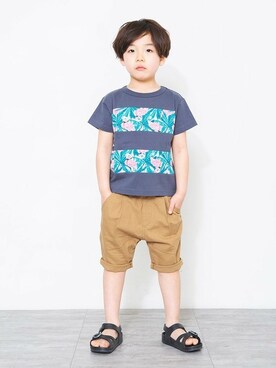 BRANSHESさん（キッズ・111cm）の夏コーディネート