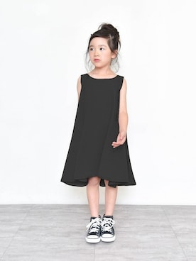 「アイテム（ワンピース/ドレス）」を使った、BRANSHESさん（キッズ・110cm）の夏コーディネート