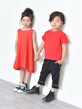 BRANSHESさん（キッズ・110cm）の夏コーディネート
