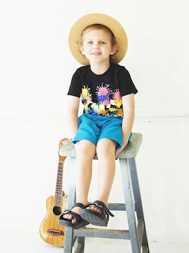 BRANSHESさん（キッズ・111cm）の夏コーディネート