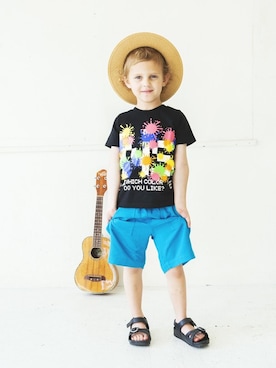 BRANSHESさん（キッズ・111cm）の夏コーディネート