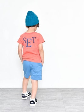 BRANSHESさん（キッズ・111cm）の夏コーディネート