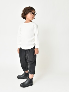 「ワッフル」｜BRANSHESさん（キッズ・113cm）の夏コーディネート