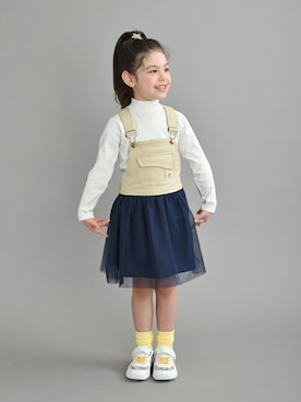 「RADCHAP（ラッドチャップ）のアイテム（シューズ）」を使った、BRANSHESさん（キッズ・110cm）の冬コーディネート