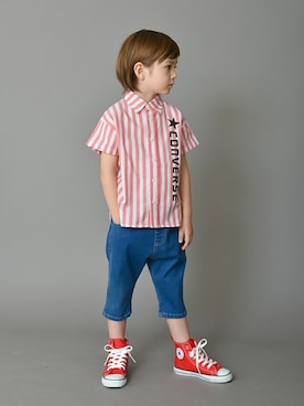 「アイテム（シャツ/ブラウス）」を使った、BRANSHESさん（キッズ・113cm）の冬コーディネート