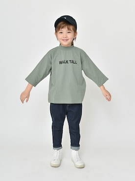 「アイテム（帽子）」を使った、BRANSHESさん（キッズ・113cm）の春コーディネート