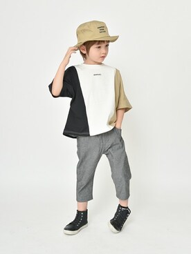 「七分袖」｜BRANSHESさん（キッズ・113cm）の春コーディネート