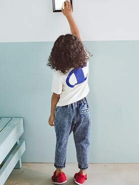 「RADCHAP（ラッドチャップ）のアイテム（シューズ）」を使った、BRANSHESさん（キッズ・110cm）の冬コーディネート