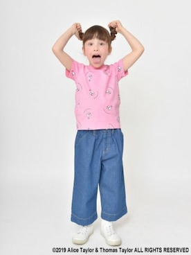 「skeegee（スキージー）のアイテム」を使った、BRANSHESさん（キッズ・112cm）の春コーディネート