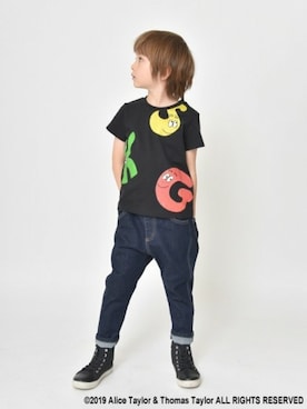 「skeegee（スキージー）のアイテム」を使った、BRANSHESさん（キッズ・113cm）の春コーディネート