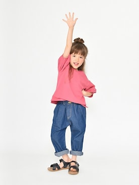 「アイテム（シューズ）」を使った、BRANSHESさん（キッズ・109cm）の春コーディネート