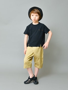 「IFME（イフミー）のアイテム」を使った、BRANSHESさん（キッズ・113cm）の春コーディネート