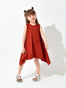 「アイテム（シューズ）」を使った、BRANSHESさん（キッズ・109cm）の春コーディネート