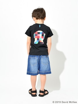 「skeegee（スキージー）のアイテム」を使った、BRANSHESさん（キッズ・110cm）の春コーディネート