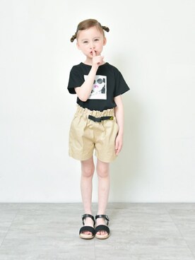 「アイテム（サンダル）」を使った、BRANSHESさん（キッズ・109cm）の夏コーディネート