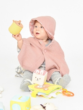 「アイテム（ママ＆ベビー）」を使った、BRANSHESさん（キッズ・70cm）の夏コーディネート