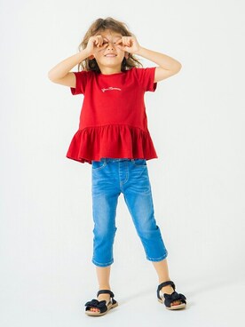 「アイテム（サンダル）」を使った、BRANSHESさん（キッズ・109cm）の春コーディネート