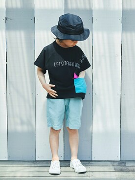 BRANSHESさん（キッズ・113cm）の夏コーディネート