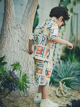 BRANSHESさん（キッズ・108cm）の夏コーディネート