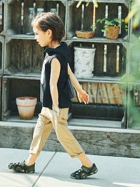 「IFME（イフミー）のアイテム」を使った、BRANSHESさん（キッズ・113cm）の夏コーディネート