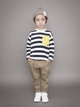 「IFME（イフミー）のアイテム（スニーカー）」を使った、BRANSHESさん（キッズ・110cm）の夏コーディネート