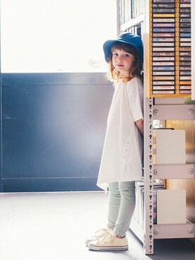 BRANSHESさん（キッズ・107cm）の夏コーディネート