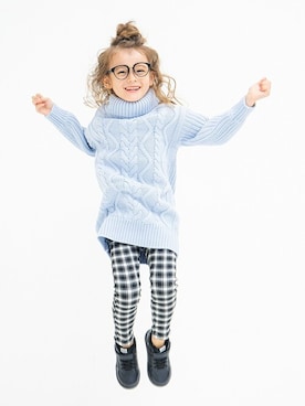 「IFME（イフミー）のアイテム（スニーカー）」を使った、BRANSHESさん（キッズ・114cm）の秋コーディネート