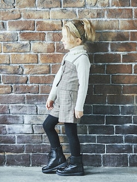 「アイテム（その他トップス）」を使った、BRANSHESさん（キッズ・109cm）の冬コーディネート