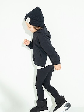 「アイテム（パーカー）」を使った、BRANSHESさん（キッズ・110cm）の秋コーディネート