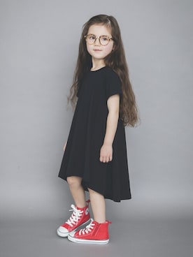 「アイテム（ワンピース/ドレス）」を使った、BRANSHESさん（キッズ・110cm）の春コーディネート