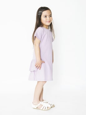 「アイテム（ワンピース/ドレス）」を使った、BRANSHESさん（キッズ・104cm）の春コーディネート