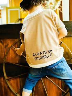 BRANSHESさん（キッズ・113cm）の春コーディネート