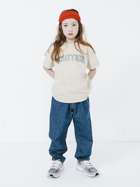 「アイテム（Tシャツ/カットソー）」を使った、BRANSHESさん（キッズ・126cm）の春コーディネート