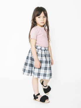 「アイテム（サンダル）」を使った、BRANSHESさん（キッズ・104cm）の春コーディネート