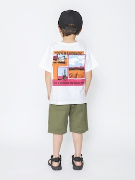 「アイテム（シューズ）」を使った、BRANSHESさん（キッズ・109cm）の春コーディネート