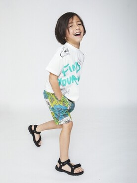 BRANSHESさん（キッズ・113cm）の春コーディネート