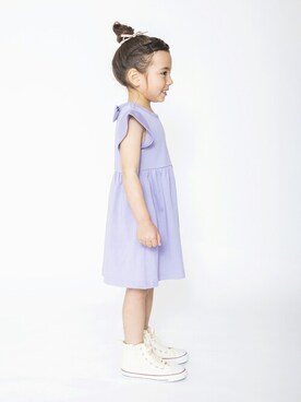 「アイテム（ワンピース/ドレス）」を使った、BRANSHESさん（キッズ・104cm）の春コーディネート