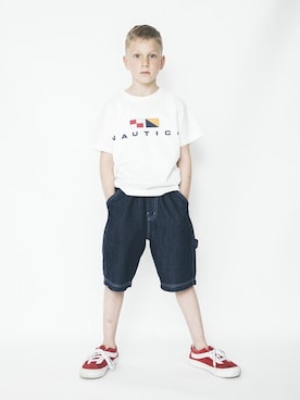 「アイテム（パンツ）」を使った、BRANSHESさん（キッズ・127cm）の夏コーディネート