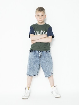 「アイテム（Tシャツ/カットソー）」を使った、BRANSHESさん（キッズ・127cm）の夏コーディネート